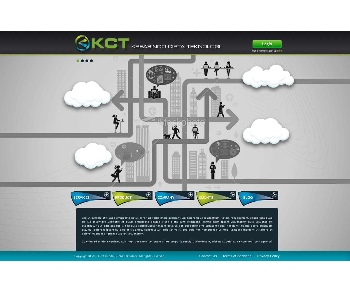 Web Design by neboica for KCT | Design #1572810