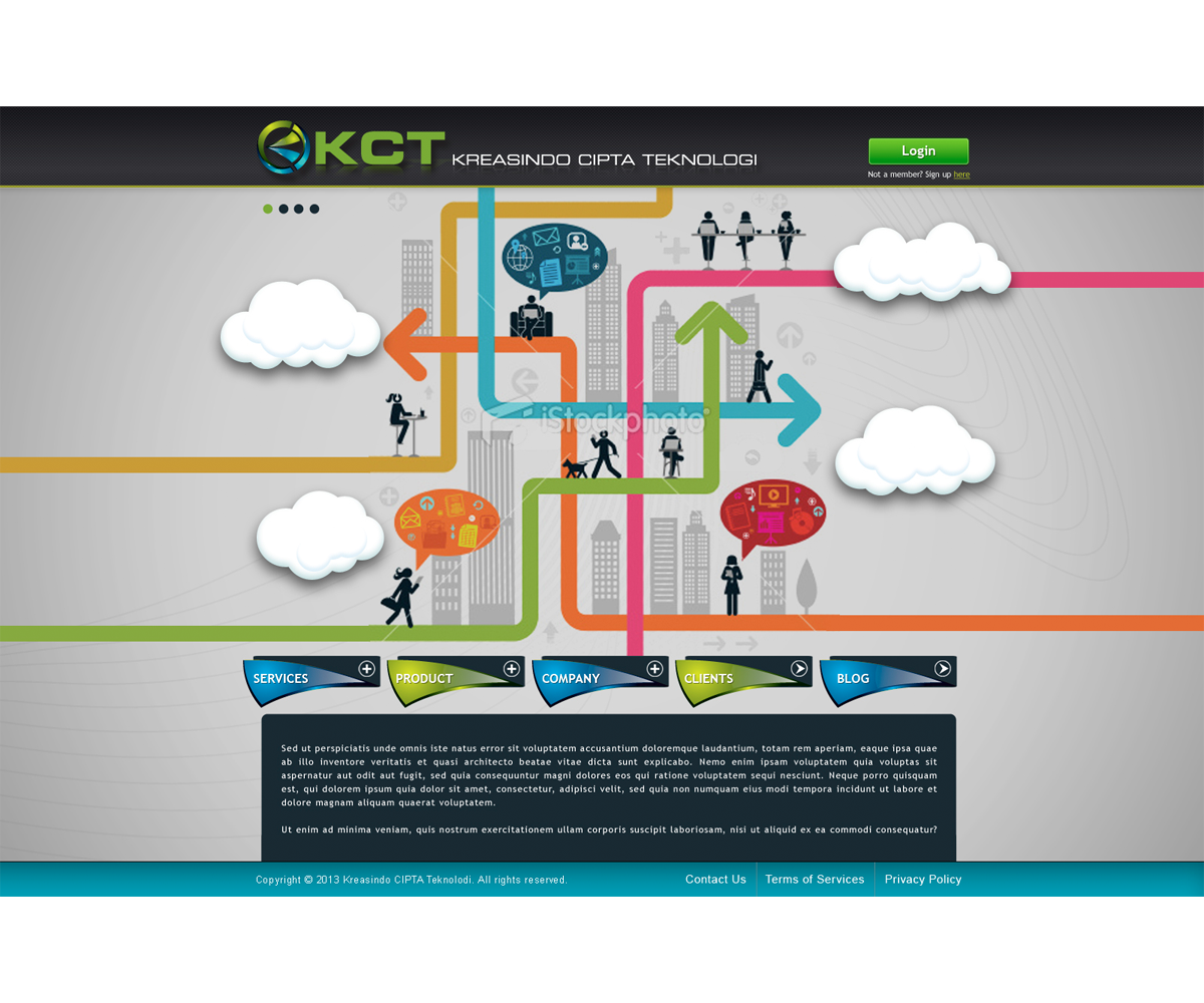 Web Design by neboica for KCT | Design #1572827
