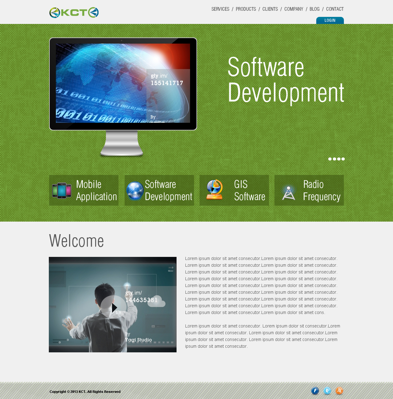 Web Design by Jagannath for KCT | Design #1607773
