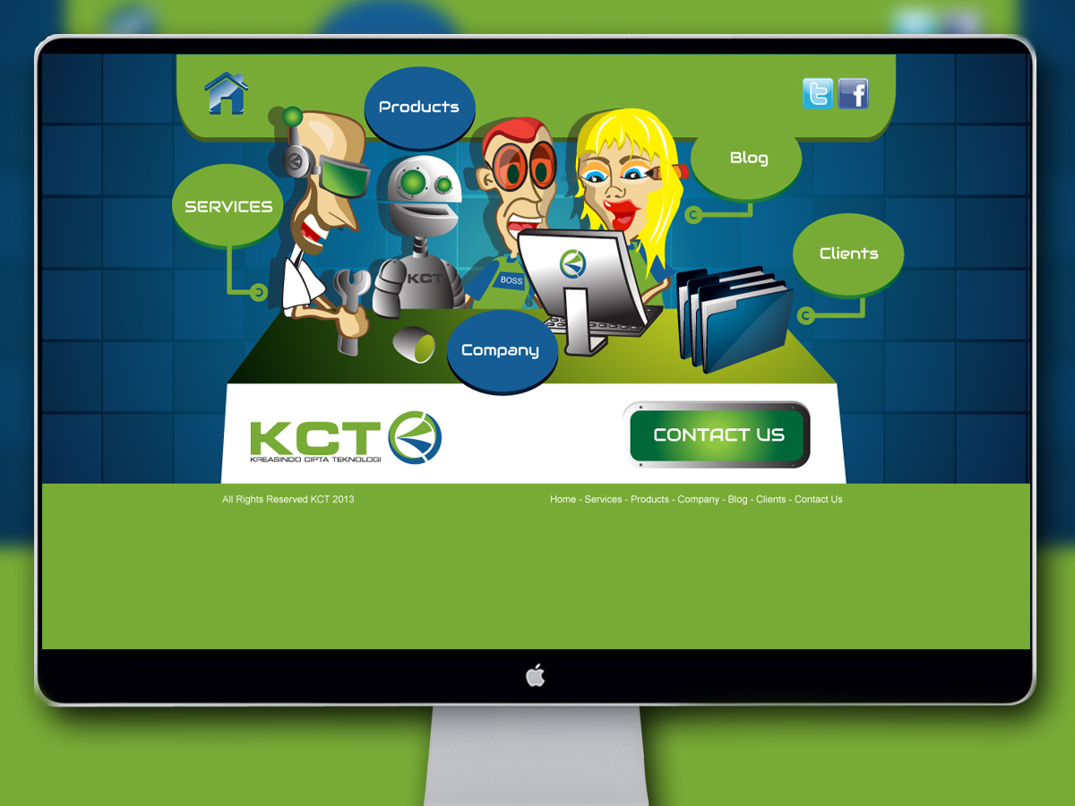 Web Design by Diego Fonseca for KCT | Design #1574844