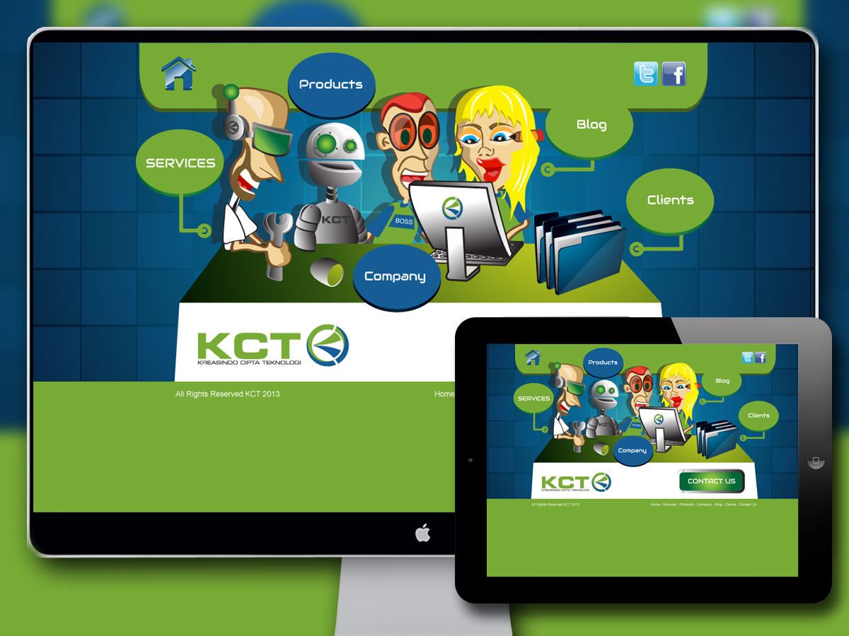 Web Design by Diego Fonseca for KCT | Design #1574852