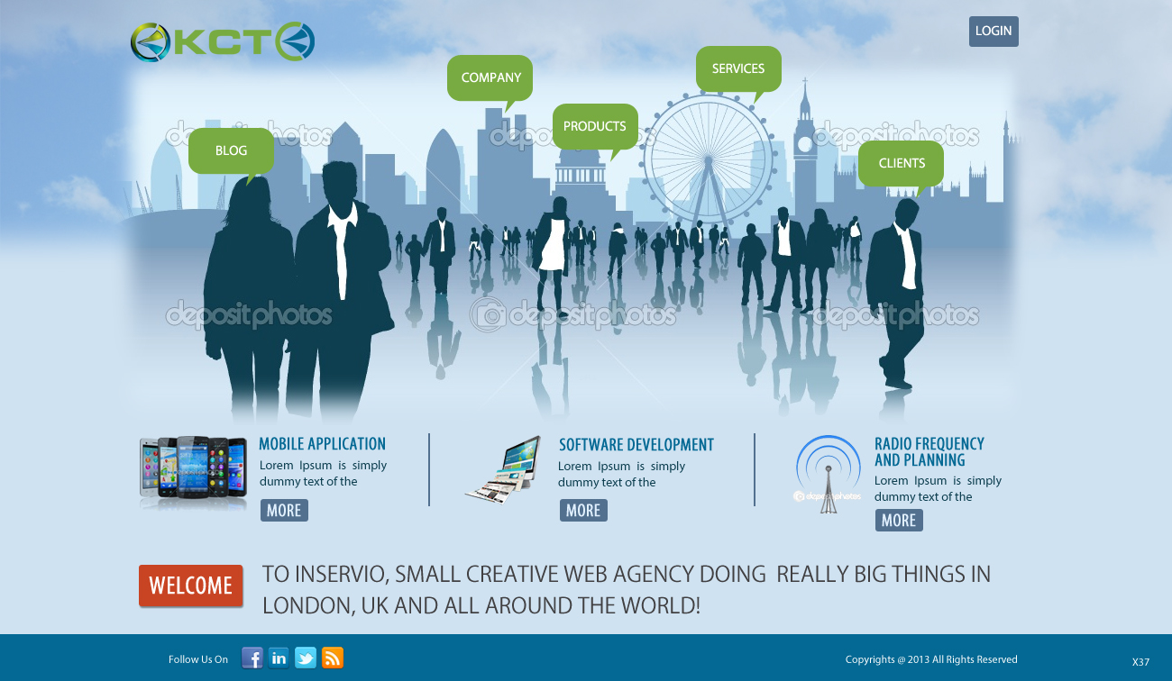 Web Design by pb for KCT | Design #1577562