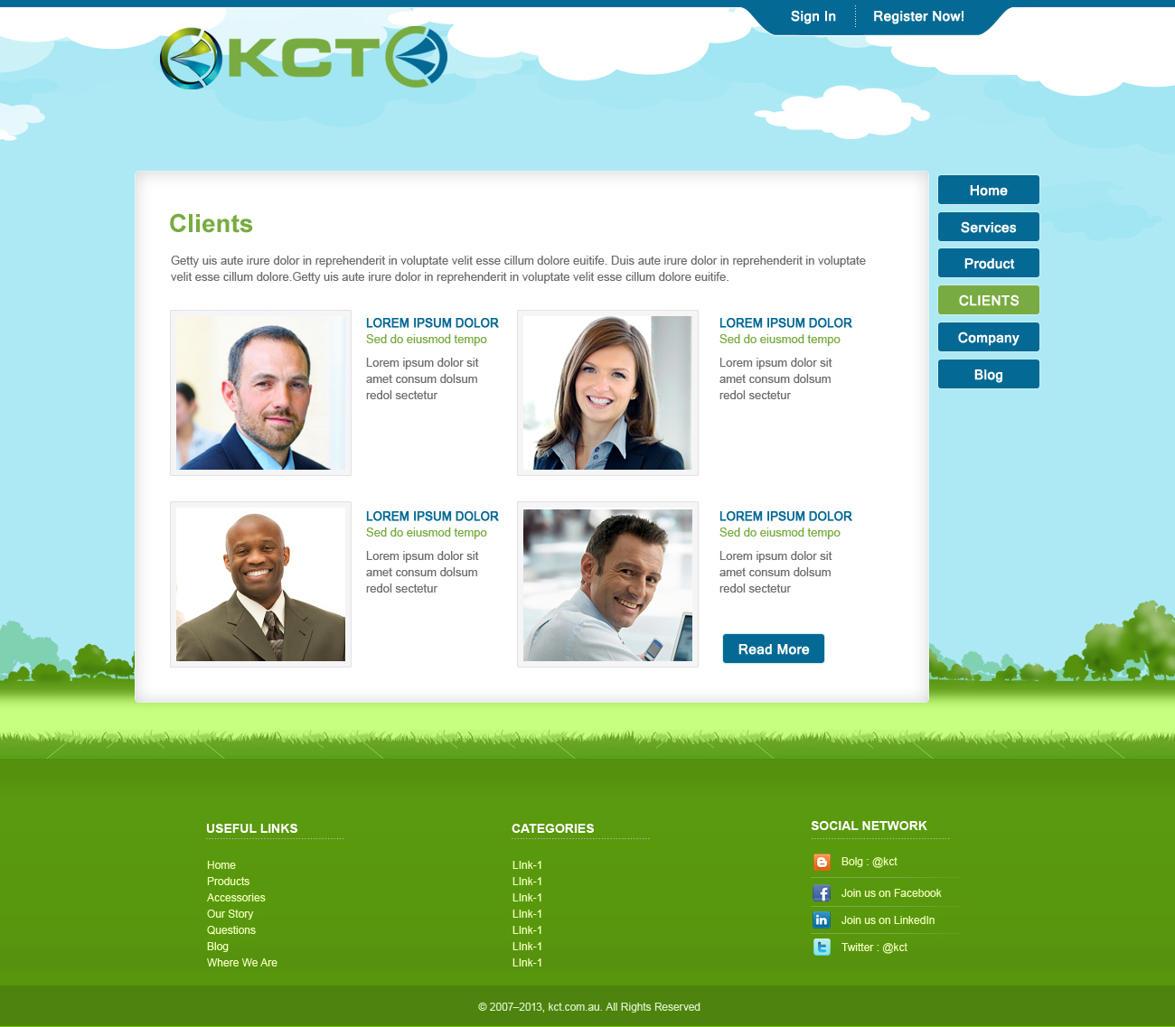 Web Design by webgateway for KCT | Design #1597789