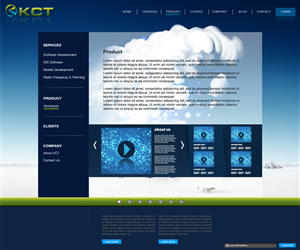 Web Design by Mary Bog for KCT | Design #1626963