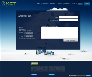 Web Design by Mary Bog for KCT | Design: #1626992