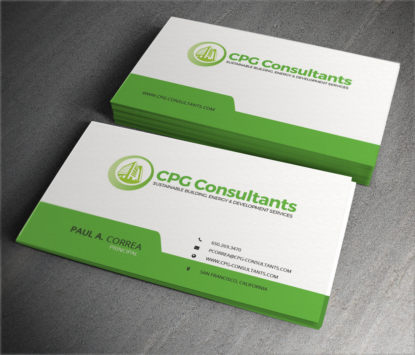 Business Card Design by ThemeDesk Technology for CPG Consultants | Design #5770042