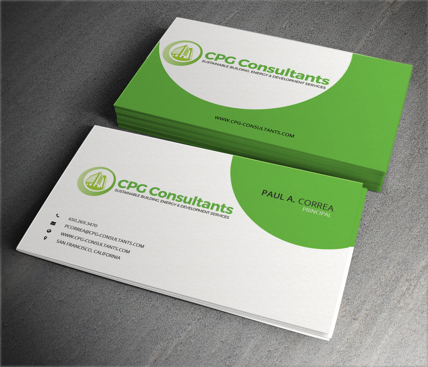 Business Card Design by ThemeDesk Technology for CPG Consultants | Design #5770063