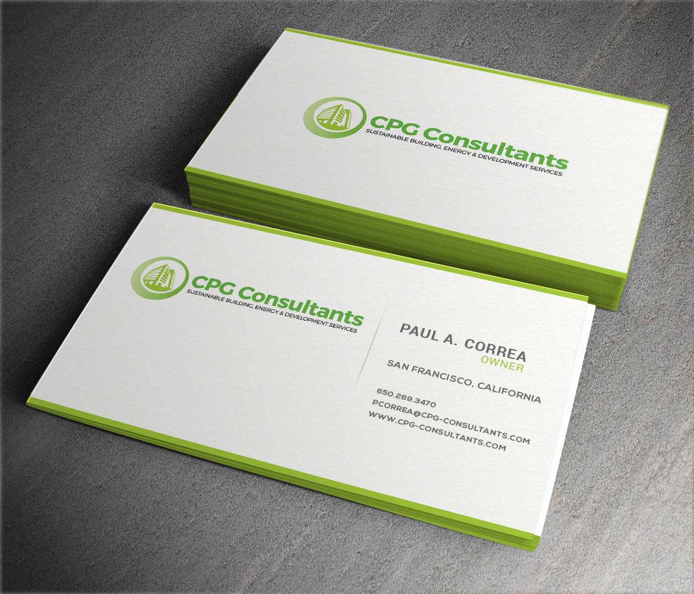Business Card Design by ThemeDesk Technology for CPG Consultants | Design #5770087