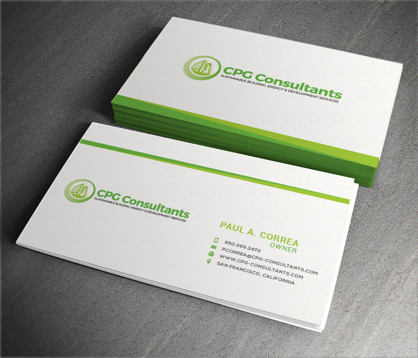 Business Card Design by ThemeDesk Technology for CPG Consultants | Design #5770098