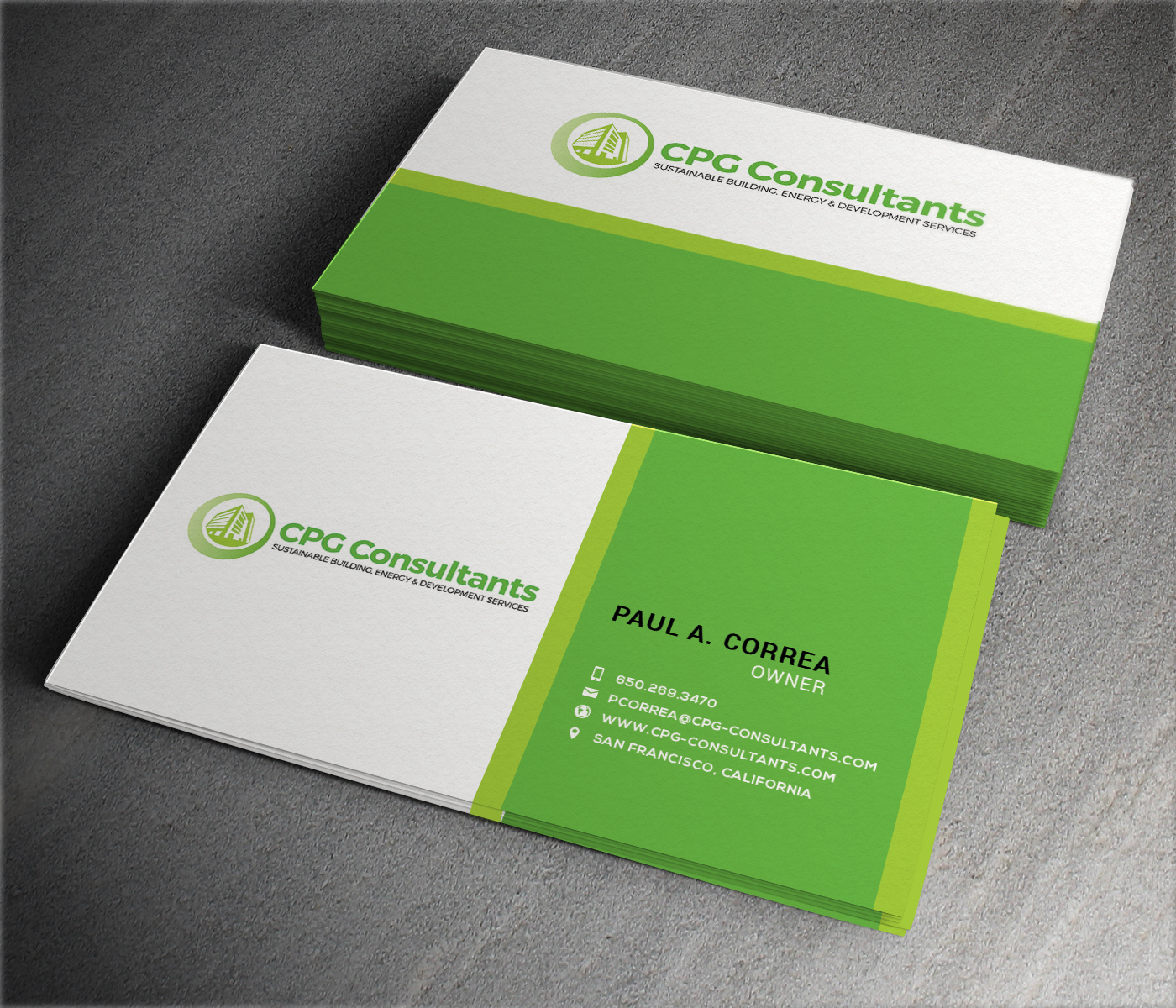 Business Card Design by ThemeDesk Technology for CPG Consultants | Design #5770126
