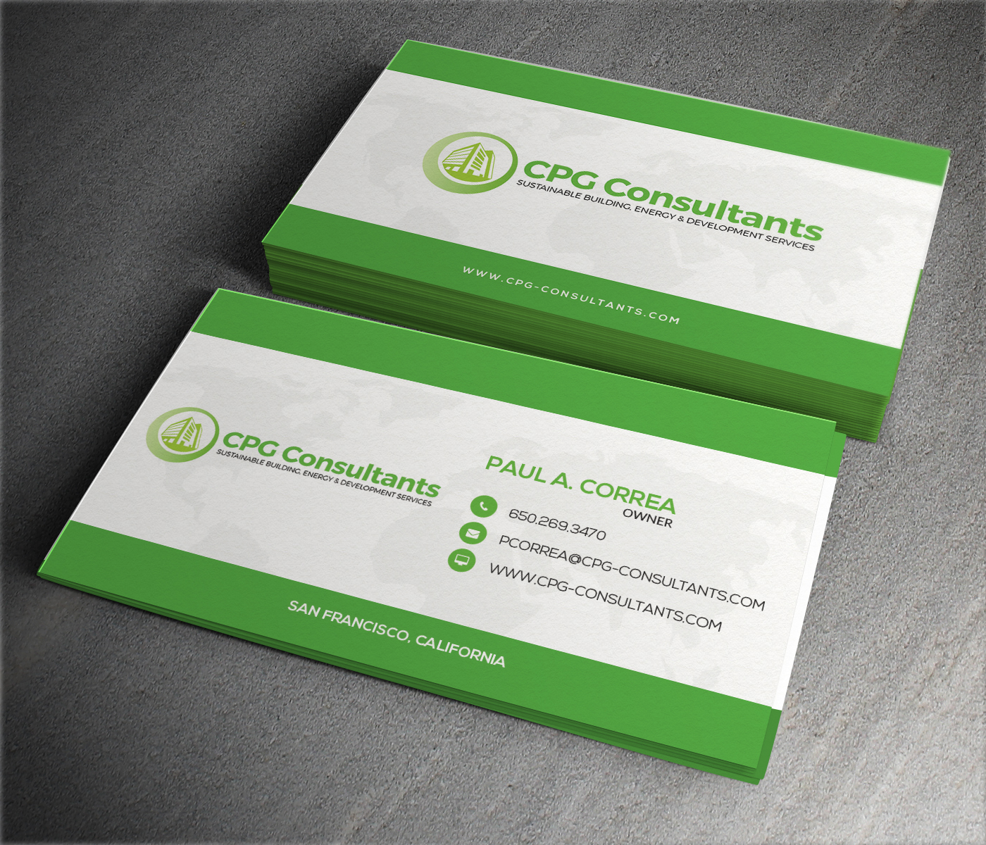 Business Card Design by ThemeDesk Technology for CPG Consultants | Design #5770790