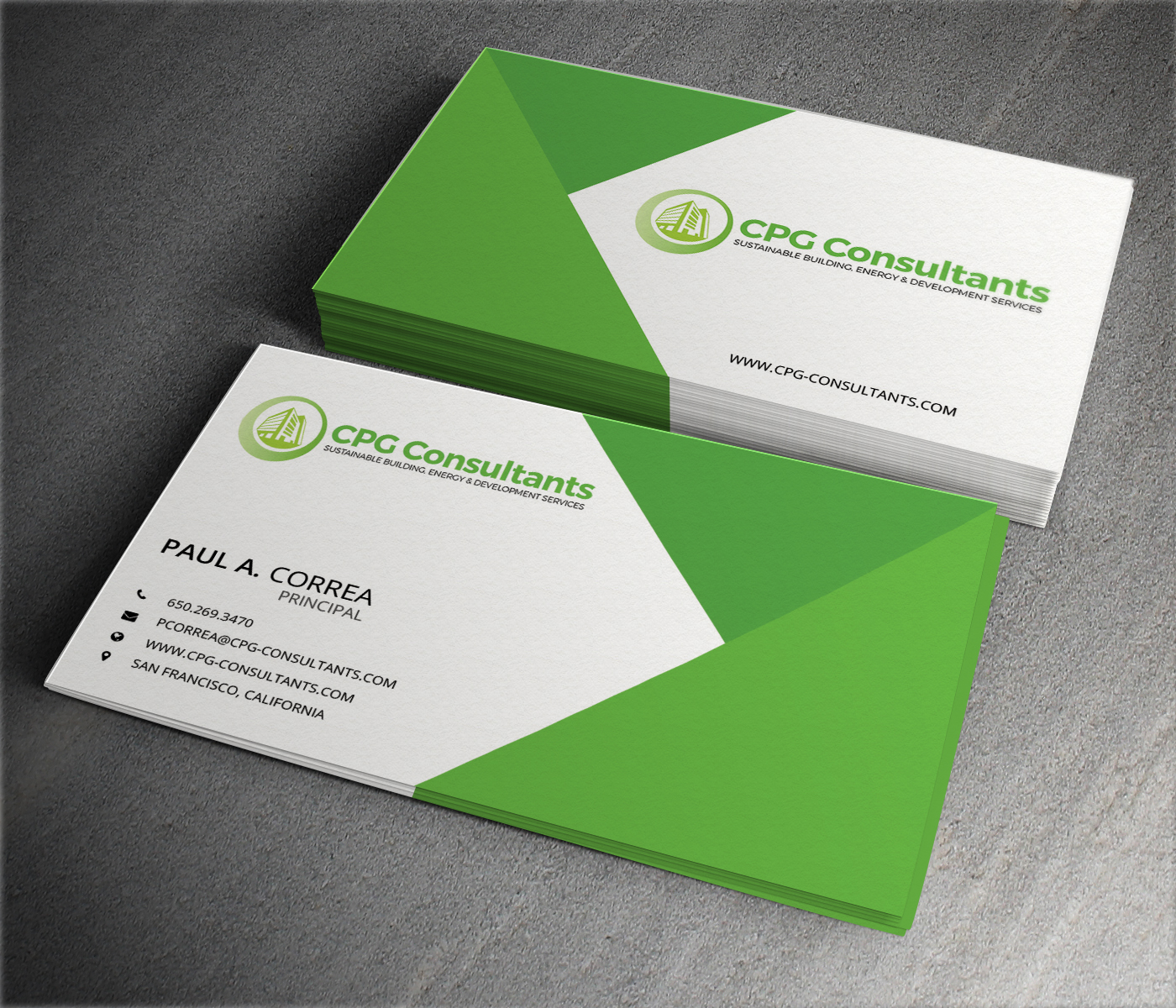 Business Card Design by ThemeDesk Technology for CPG Consultants | Design #5770959