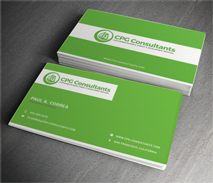 Business Card Design by ThemeDesk Technology for CPG Consultants | Design: #5771079