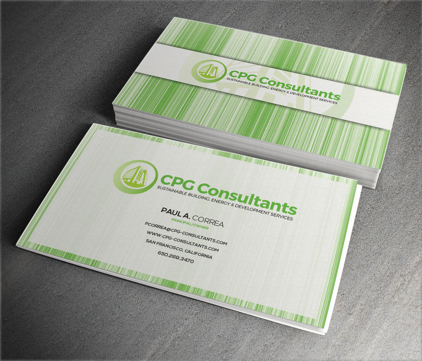 Business Card Design by ThemeDesk Technology for CPG Consultants | Design #5771343