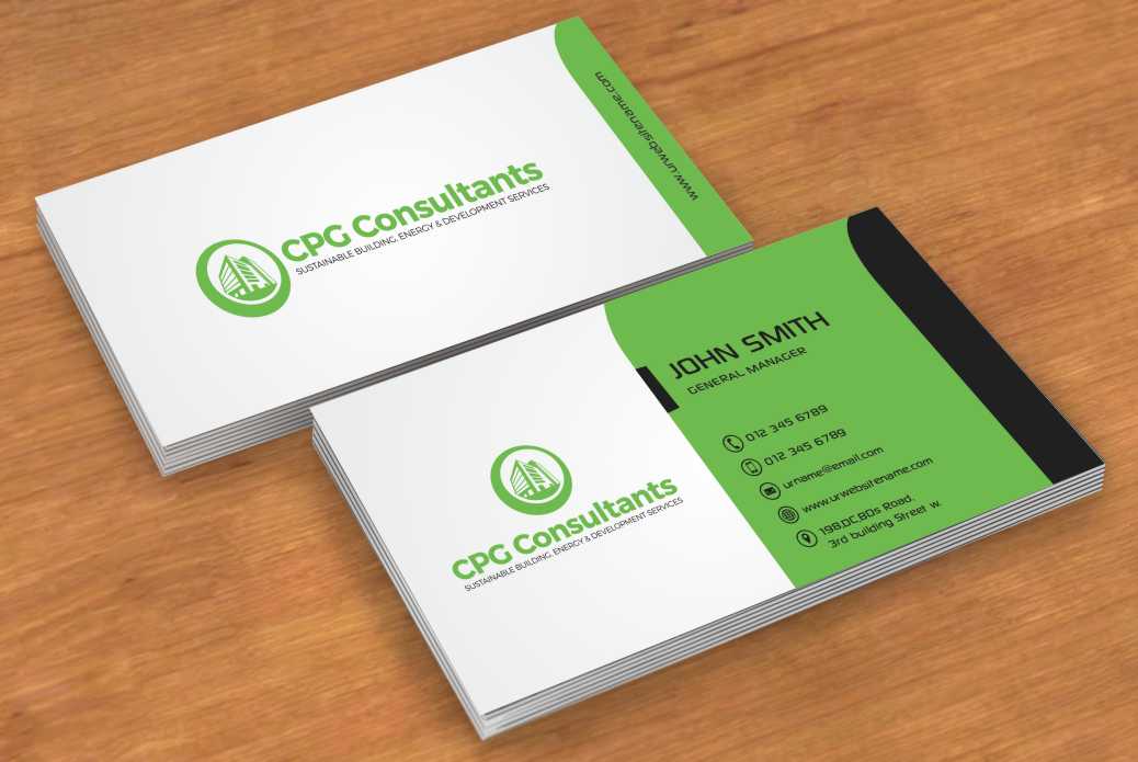 Diseño de Tarjeta de Presentación por AwsomeD para CPG Consultants | Diseño #5767038