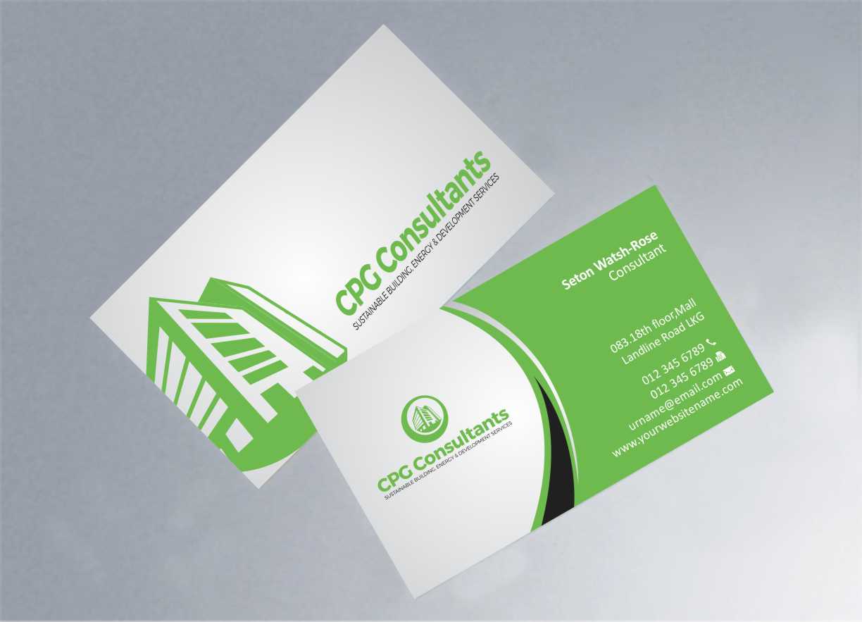 Business Card Design by szabist for CPG Consultants | Design #5758446