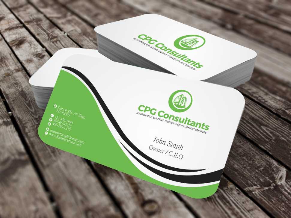 Business Card Design by szabist for CPG Consultants | Design #5758453