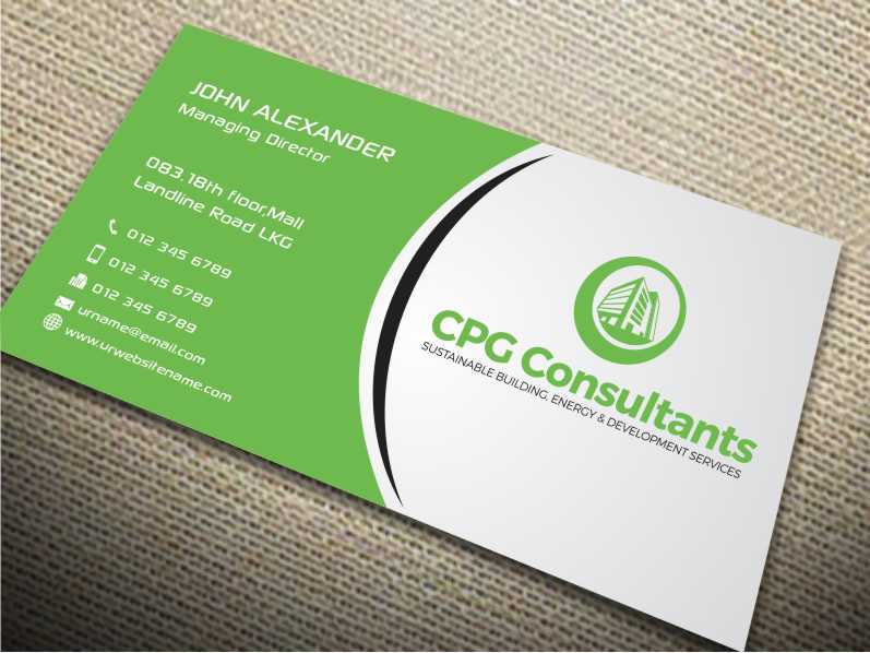 Business Card Design by szabist for CPG Consultants | Design #5758455