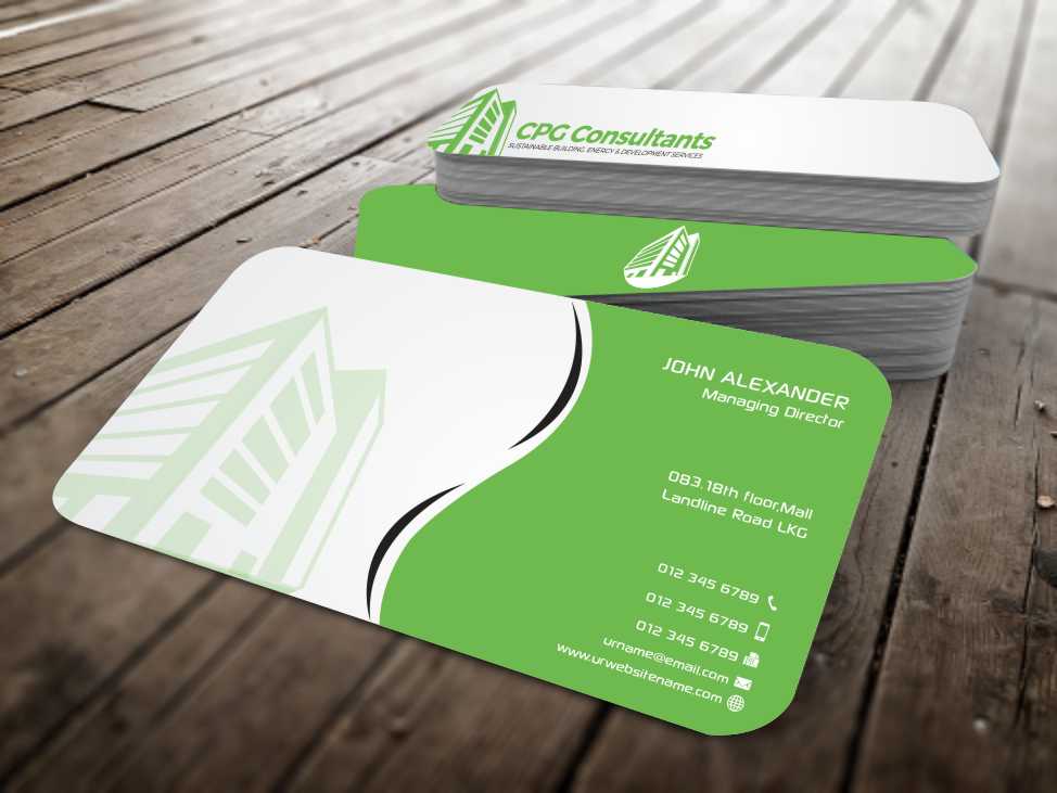 Business Card Design by szabist for CPG Consultants | Design #5758461