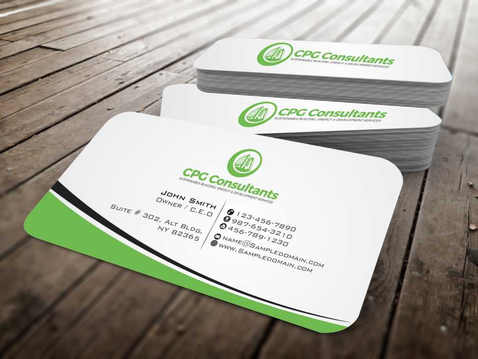 Business Card Design by szabist for CPG Consultants | Design #5758463
