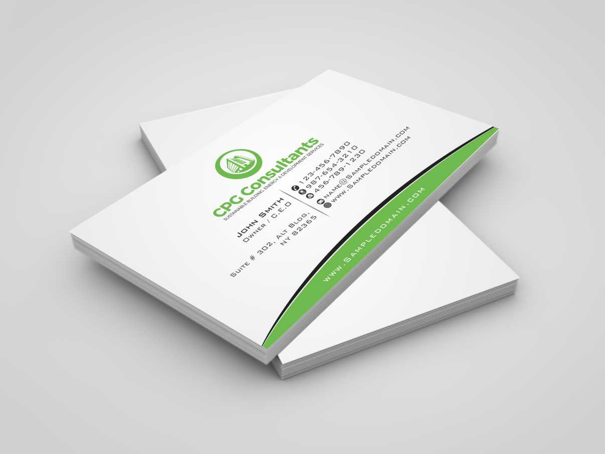 Business Card Design by szabist for CPG Consultants | Design #5758468
