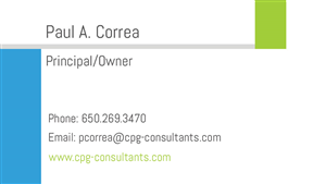 Business Card Design by patestevao for CPG Consultants | Design: #5746244