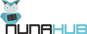 NunaHub | Logo Design by Marilena