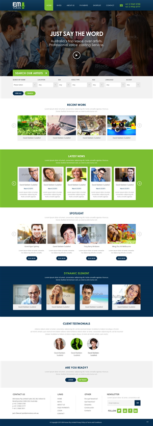 Web Design by pb for Bias | Design: #5770079