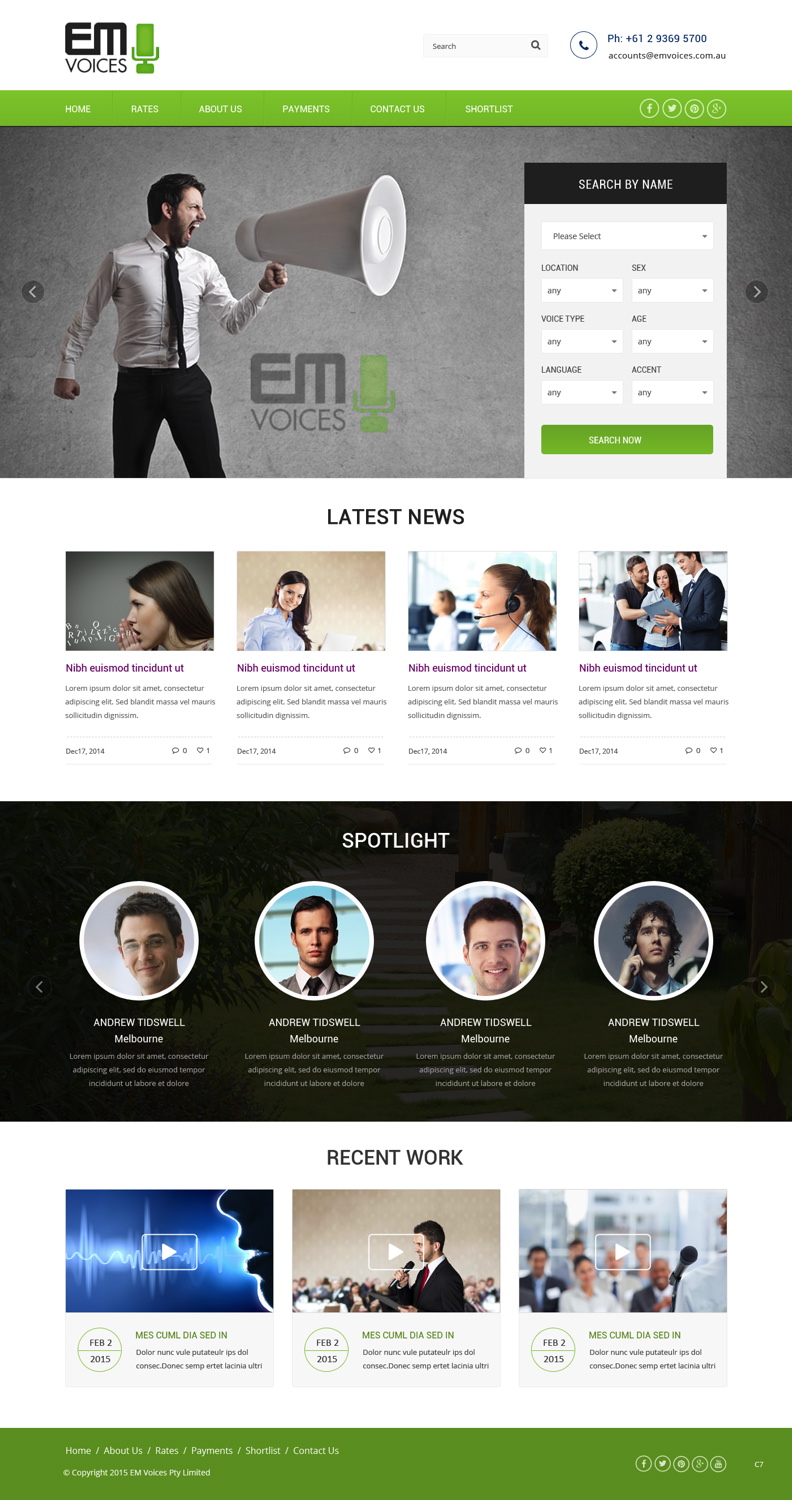 Web Design by pb for Bias | Design #5770082