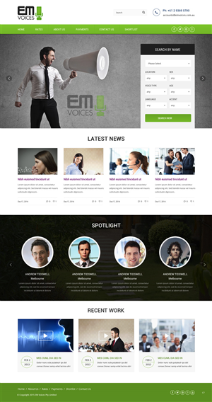 Web Design by pb for Bias | Design #5770082