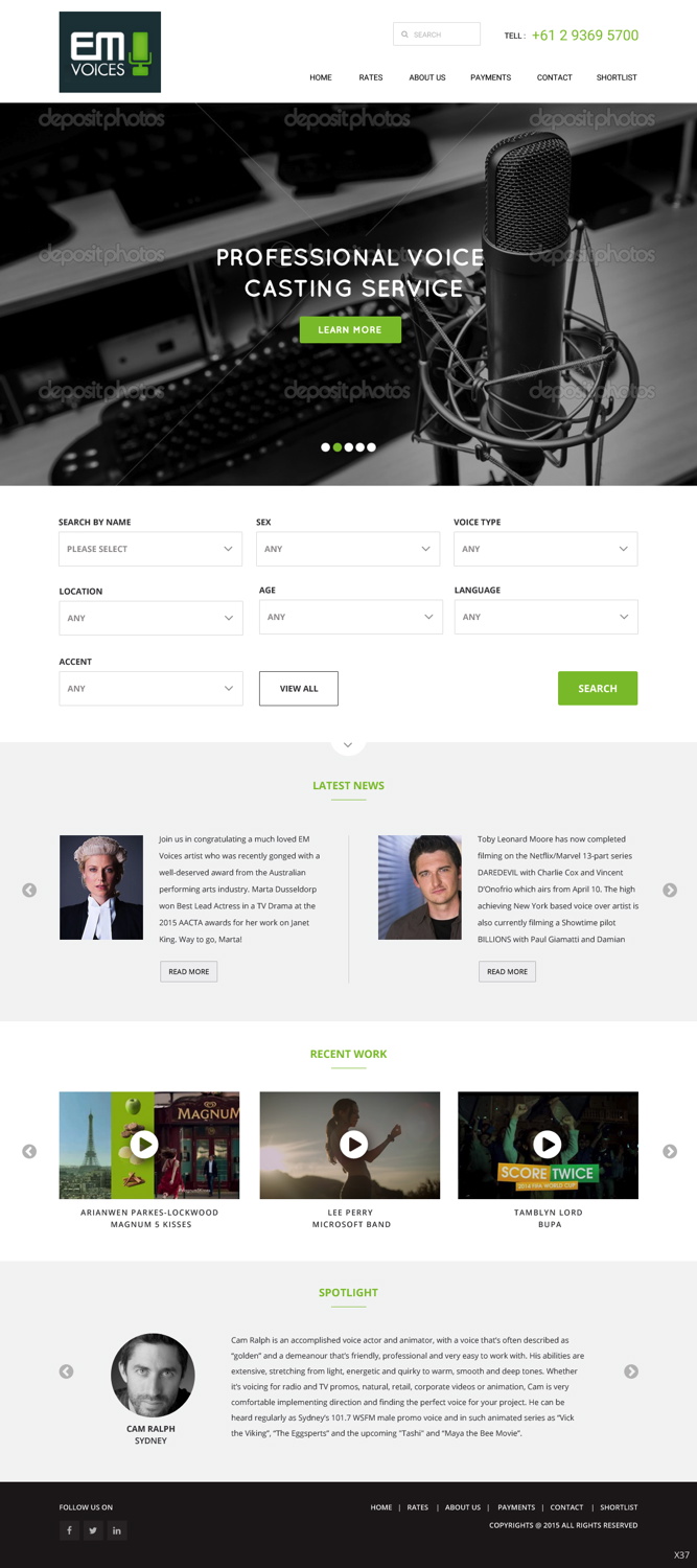 Web Design by pb for Bias | Design #5770084