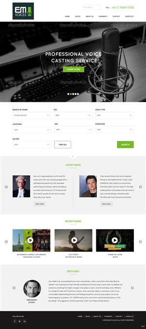 Web Design by pb for Bias | Design: #5770086
