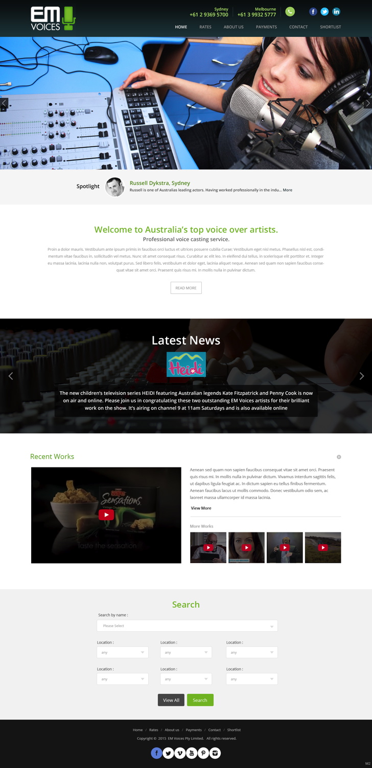Web Design by pb for Bias | Design #5770091