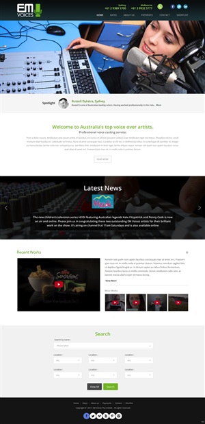 Web Design by pb for Bias | Design: #5770091