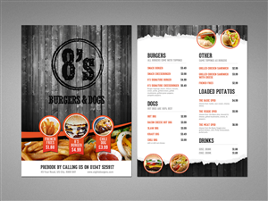 Menu Design by serrano