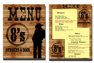 Menu Design by raJKay for this project | Design: #1589171