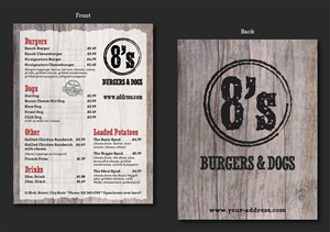 Menu Design by Ekanite