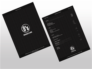 Menu Design by roopaljain