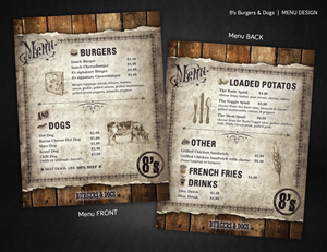 Menu Design by CharlotteJ for this project | Design: #1573752