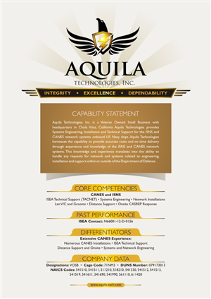 Diseño de Brochure por iworks para Aunautic Technologies | Diseño: #5759919
