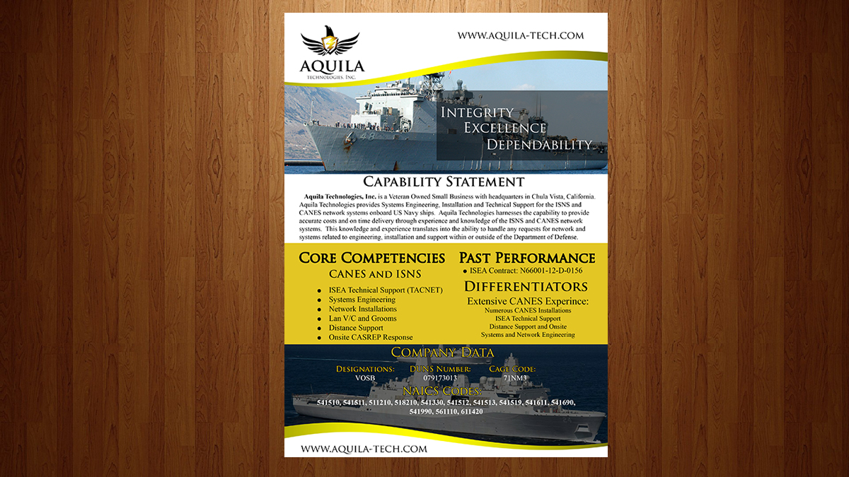 Brochure Design by nguruzzdng for Aunautic Technologies | Design #5749883