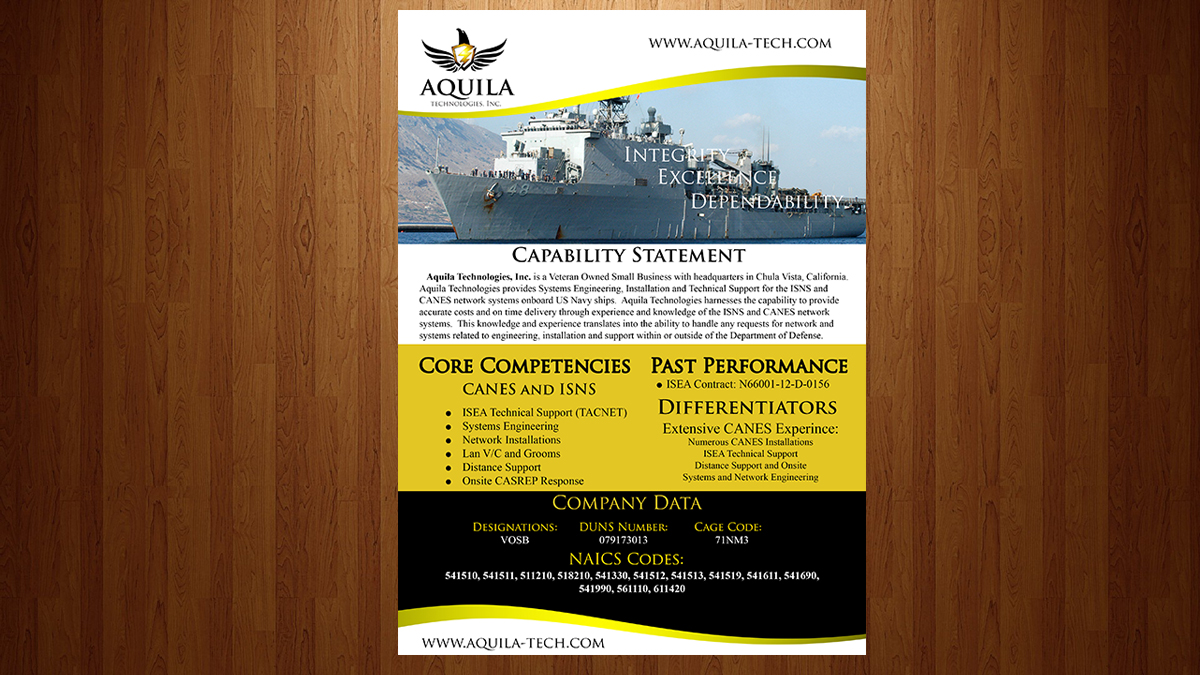 Brochure Design by nguruzzdng for Aunautic Technologies | Design #5749950