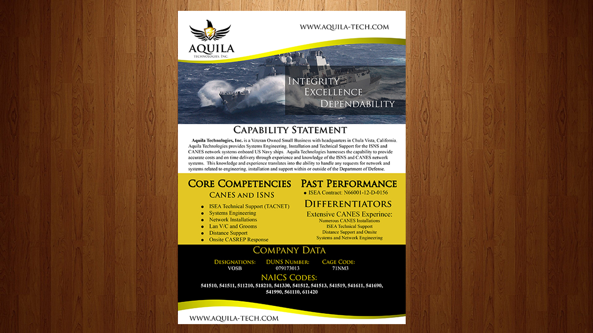 Diseño de Brochure por nguruzzdng para Aunautic Technologies | Diseño #5756244
