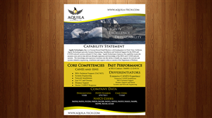 Brochure Design by nguruzzdng for Aunautic Technologies | Design #5756244