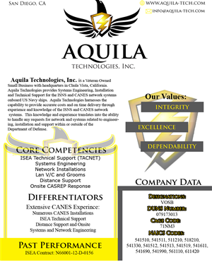 Brochure Design by JayGenius for Aunautic Technologies | Design #5754655