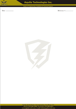 Letterhead Design by DisneyLand for Aunautic Technologies | Design #5828507