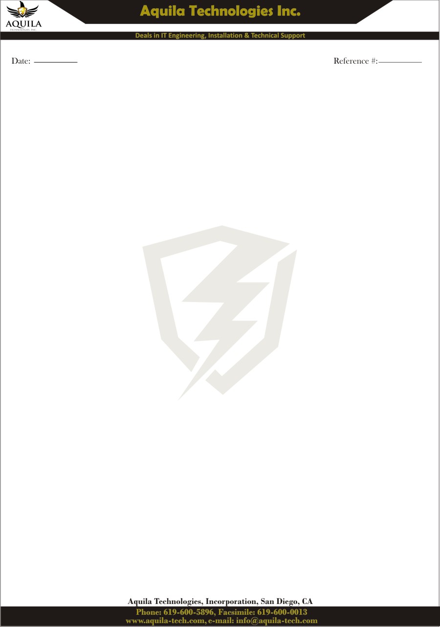 Diseño de Membrete por DisneyLand para Aunautic Technologies | Diseño #5828512