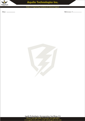 Letterhead Design by DisneyLand for Aunautic Technologies | Design: #5828512