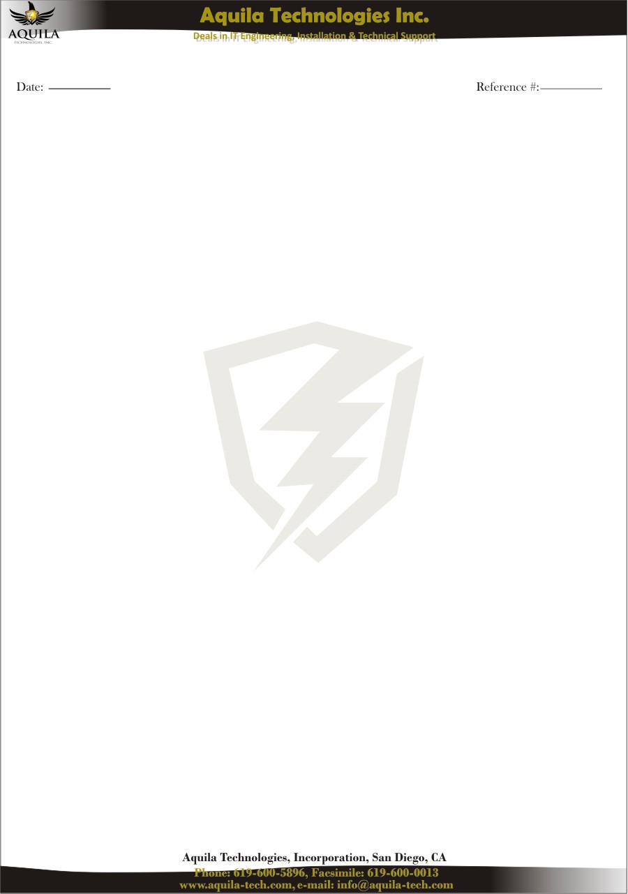 Letterhead Design by DisneyLand for Aunautic Technologies | Design #5829896