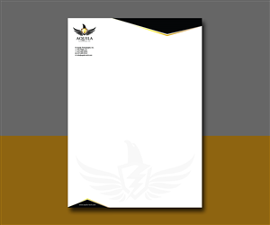 Letterhead Design by AizerDS for Aunautic Technologies | Design #5753123